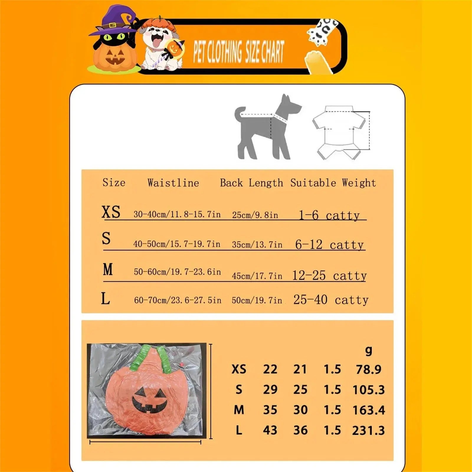 Halloween Pumpkin Lantern Dog Clothes Transformation Costume Cosplay Funny Cat Teddy Dog Special Events Apparel Comical Outfits - Nova Trendz