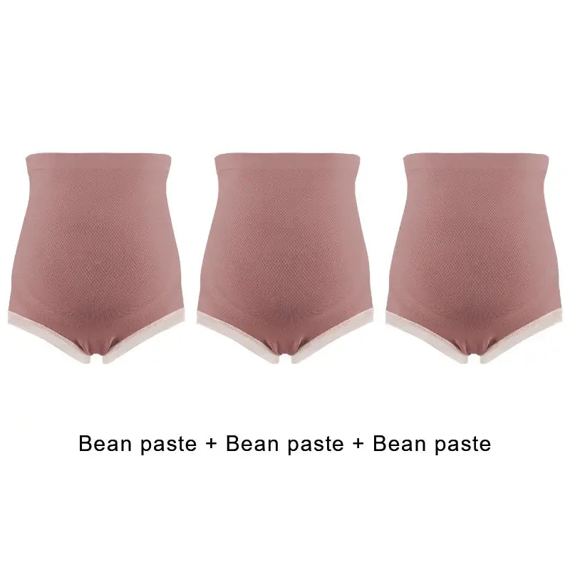 3PCS Maternity Panties High Waist Pregnant Panties Adjustable Belly Support Briefs for Pregnant Women Lace Solid Cozy Intimates Nova Trendz