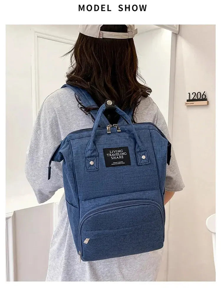 Nappy Backpack Diaper Bag Mummy Large Capacity Bags Mom Baby Multi-Function Waterproof Outdoor Travel Diaper Bags for Baby Care Nova Trendz