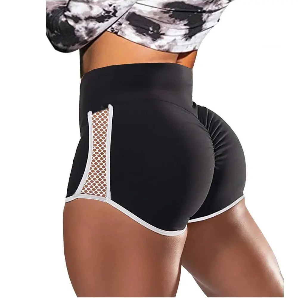 High Waist Sport Shorts Quick-Drying Side Hollow Out Slim Fit Short Multipurpose Women Stretchy Short Run Exercise Yoga Shorts - Nova Trendz