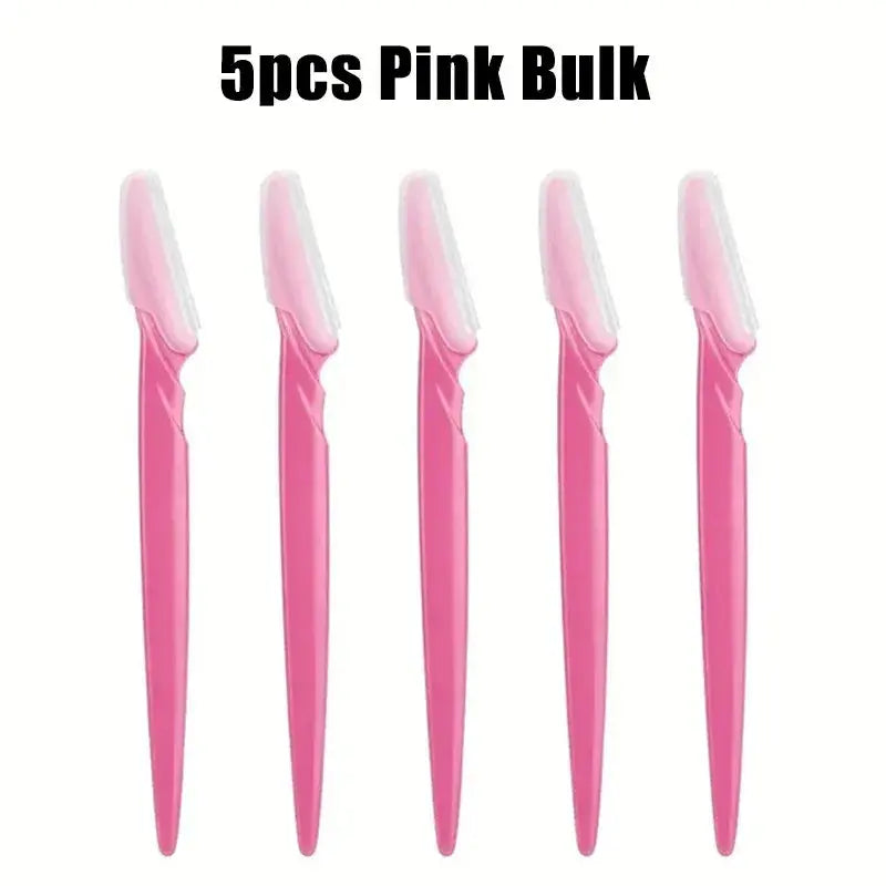 5/10/30/40/66pcs Eyebrow Razors Kit Facial Eye Brow Trimmer Multifunction Facial Hair Removal Tool with Container Safety Beauty Nova Trendz