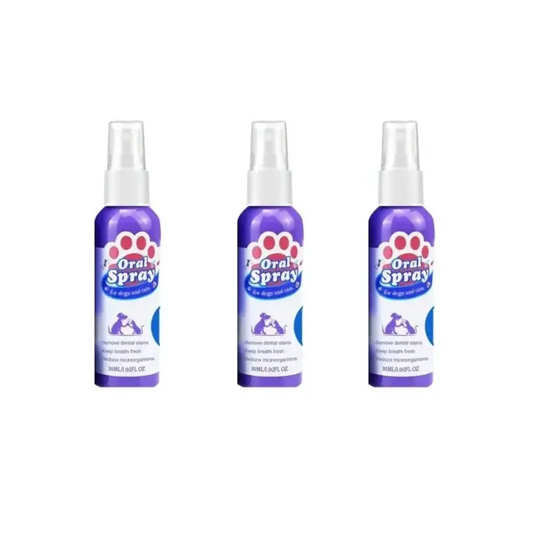 Pet Teeth Cleaning Spray Oral Care Remove Tooth Stains Keep Fresh Breath for Cats and Dogs Whitening  Remove bad breath - Nova Trendz
