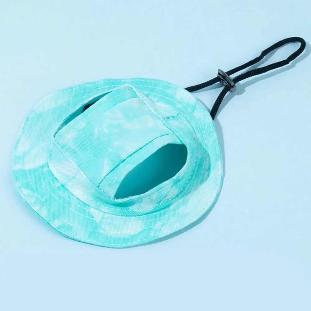 Pet Hat with Ear Holes Summer Outdoor Cute Dog Cat Hat Colorful Adjustable Baseball Cap for Small Medium Dogs Cats Pet Supplies Nova Trendz