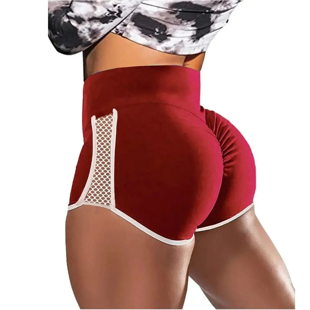 High Waist Sport Shorts Quick-Drying Side Hollow Out Slim Fit Short Multipurpose Women Stretchy Short Run Exercise Yoga Shorts - Nova Trendz