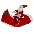 Pet Christmas Clothes Santa Claus Dog Costume Puppy Coat Jacket Suit with Cap Clothing Cosplay For Small Medium Large Dogs Cats Nova Trendz
