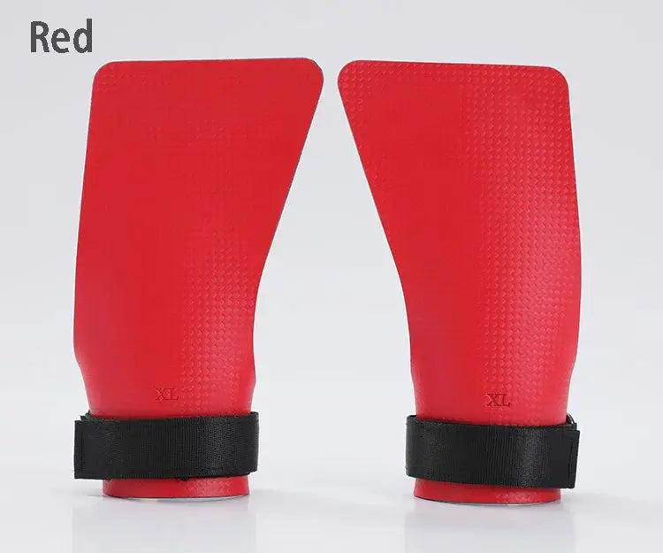 A Pair of Carbon No Finger Hole Hand Grips for Crossfit Pull Ups Cross Training Kettlebell Gymnastics Workout Palm Protector Nova Trendz