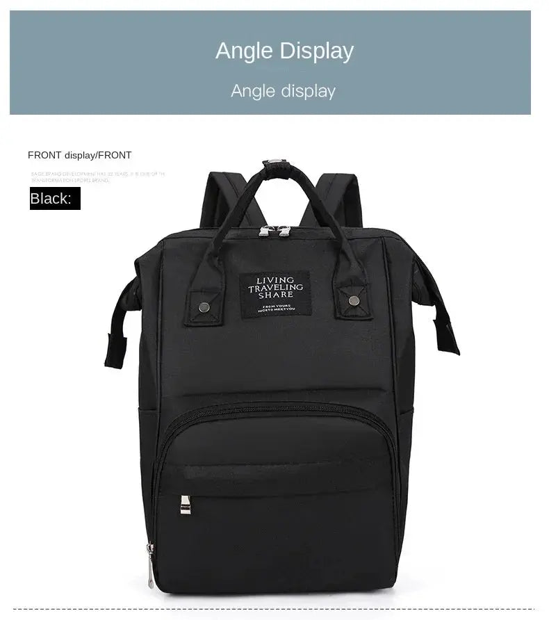 Nappy Backpack Diaper Bag Mummy Large Capacity Bags Mom Baby Multi-Function Waterproof Outdoor Travel Diaper Bags for Baby Care Nova Trendz