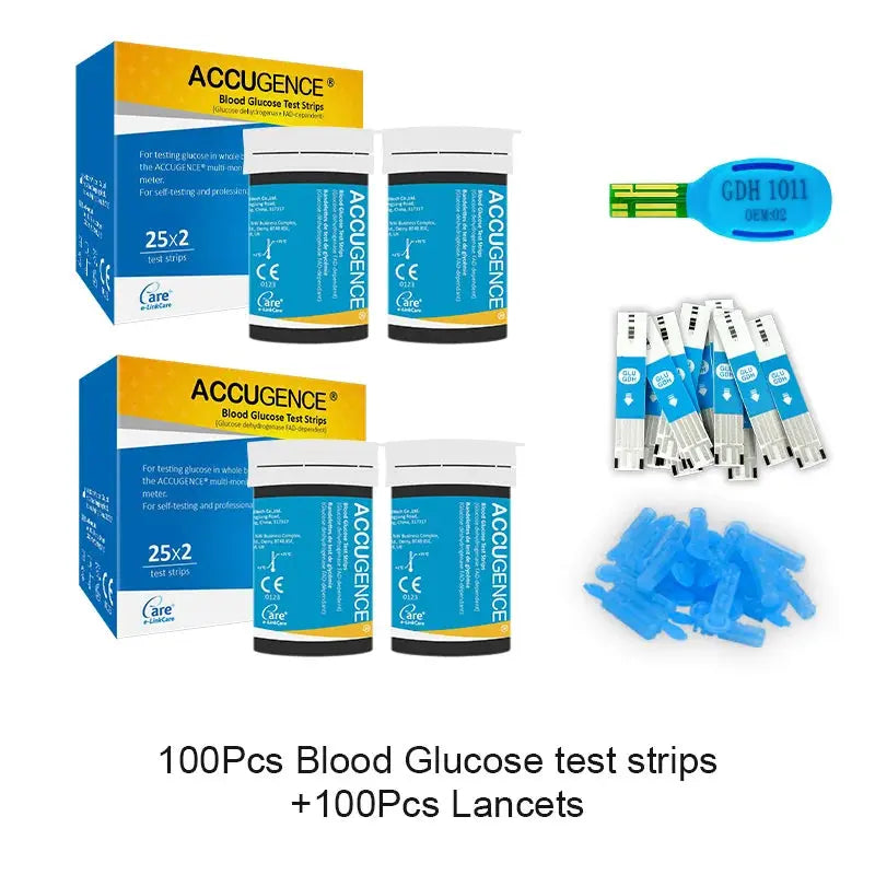 Blood Ketone Hemoglobin Uric Acid Blood Glucose Test Strips Test Strips for PM800 4 in 1 Meter Diabetes Gout HB Anemia Monitor Nova Trendz