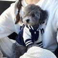 Cute Embroidered Pet Baseball Jackets Dog Clothes For Small Medium Cat Teddy Coat Puppy Spring Clothes Warm Fashion Pet Outfit Nova Trendz