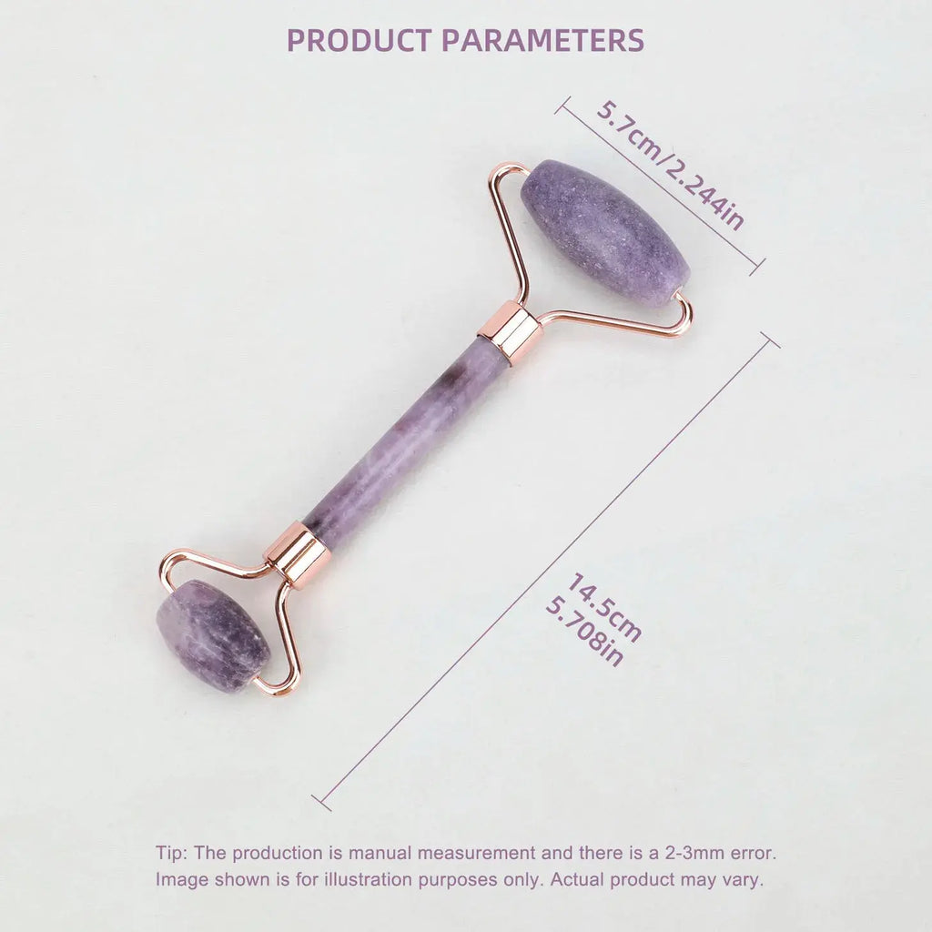 1pc Jade Roller Facial Beauty Roller Natural Jade Massager For Face Eyes Neck Relieve Fine Lines Wrink Women Skin Care Massager Nova Trendz