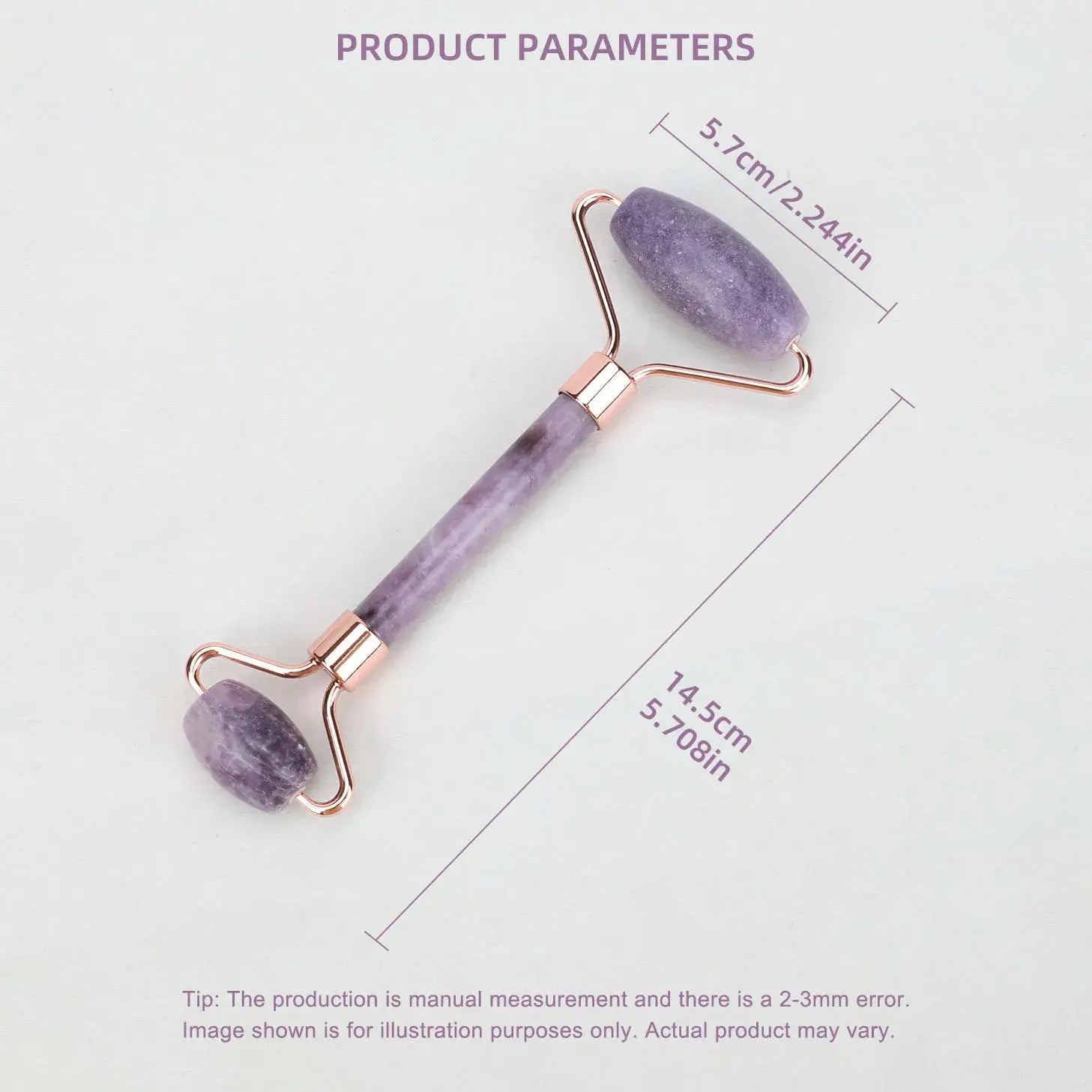 1pc Jade Roller Facial Beauty Roller Natural Jade Massager For Face Eyes Neck Relieve Fine Lines Wrink Women Skin Care Massager Nova Trendz