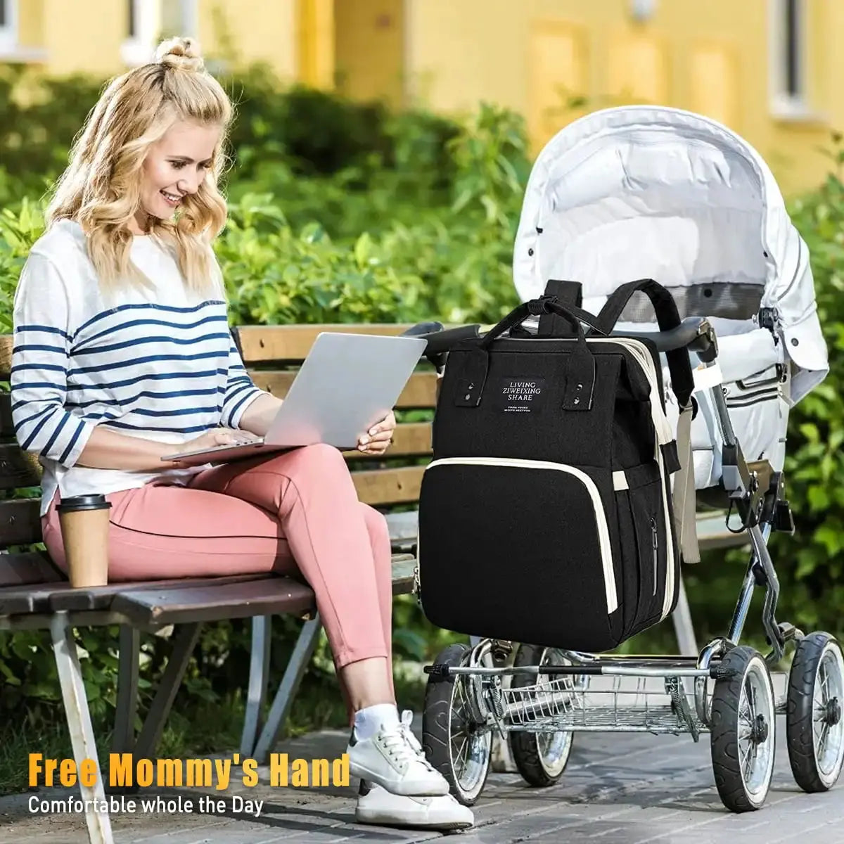 Nappy Backpack Bag Mummy Large Capacity Bag Mom Baby Multi-Function Waterproof Outdoor Travel Diaper Bags Nova Trendz