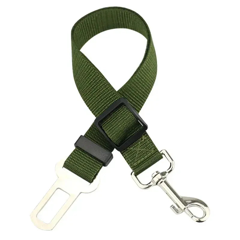 Dog Harness Lead Clip Safety Lever Traction Dog Collars Dogs Accessoires Adjustable Pet Cat Dog Car Seat Belt Pet Seat Vehicle Nova Trendz
