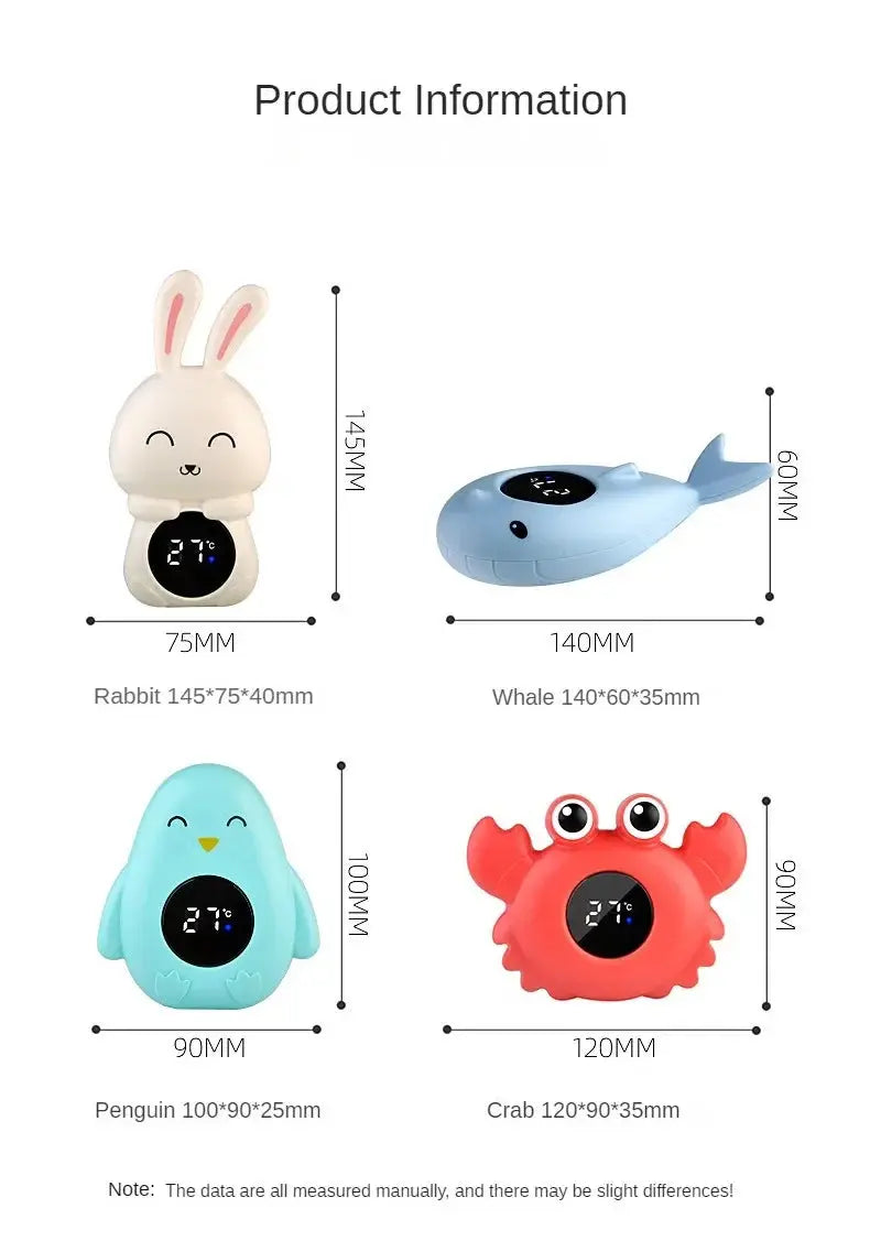 Baby Bath Temperature Meter Floating Digital Water Baby Bath Temperature Meter LED Display Temperature Tester Safety Cartoon - Nova Trendz
