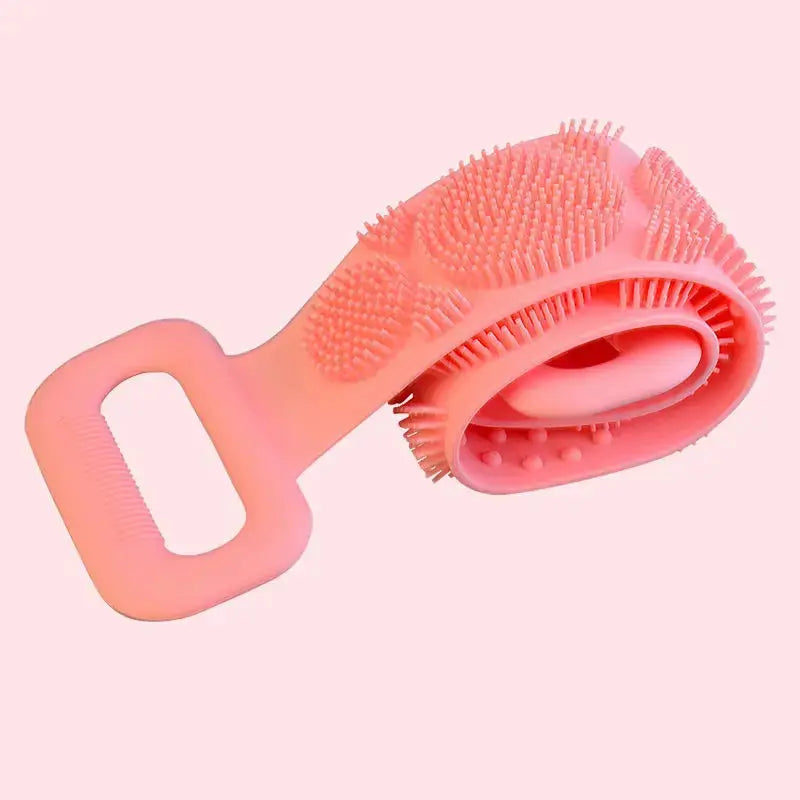 Body Sponge Silicone Brushes Bath Towels Scrubber Rubbing Back Peeling Massage Shower Belt Extended Skin Clean Brushes Nova Trendz