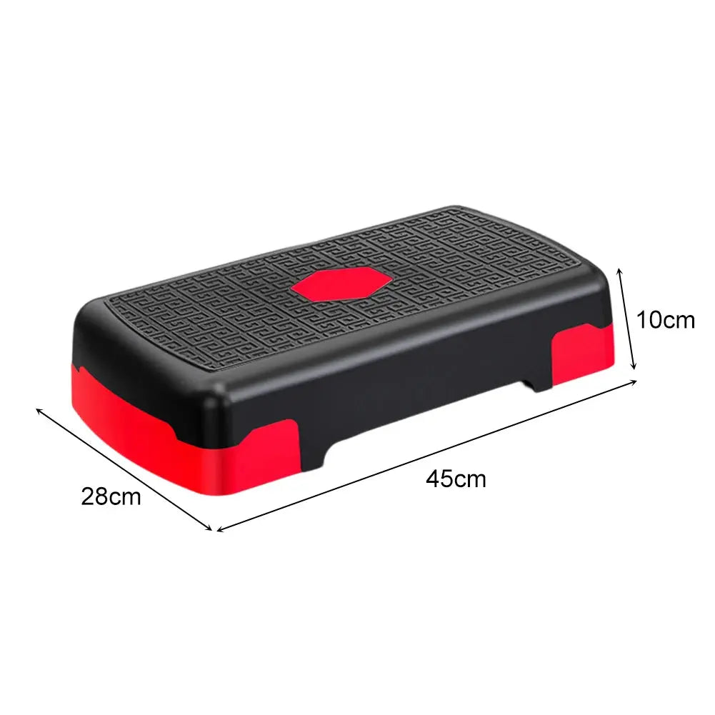 Gym Exercise Foot Pedal Mini Body Building Stepper Adjustable Non-slip Stable 200KG Load-bearing Portable Fitness Equipment Nova Trendz