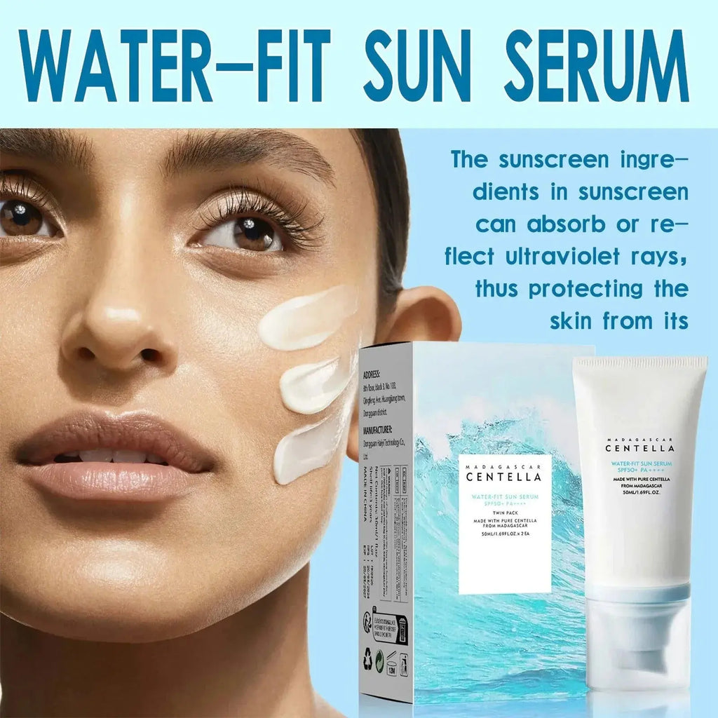 Original 50 Facial Sunscreen Centella Protector Solar Sunblock Skin Whitening Cream Korean Moisturizing Protector New Care Body Nova Trendz