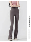 Maternity Leggings for Pregnant Women Yoga Flared High-waisted Trousers Pregnancy Clothes Maternity Yoga Flared Pants Nova Trendz