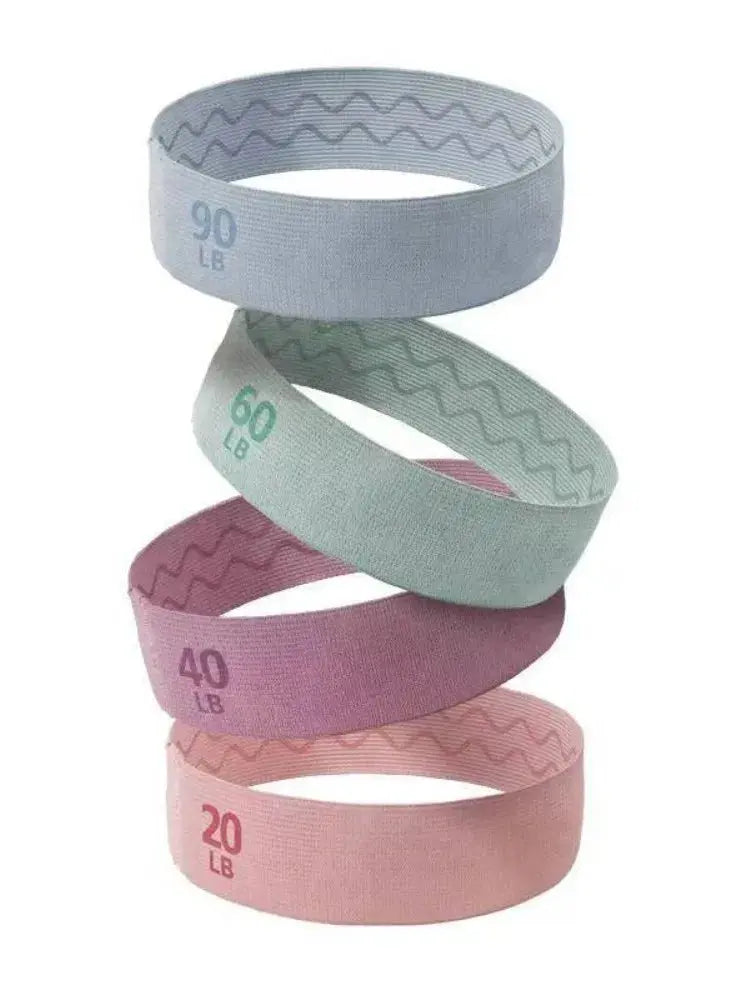 2025 Fabric Elastic Bands Fitness Resistance Bands Yoga Pilates Hip Circle Expander Bands Gym Training Home Workout Equipment Nova Trendz