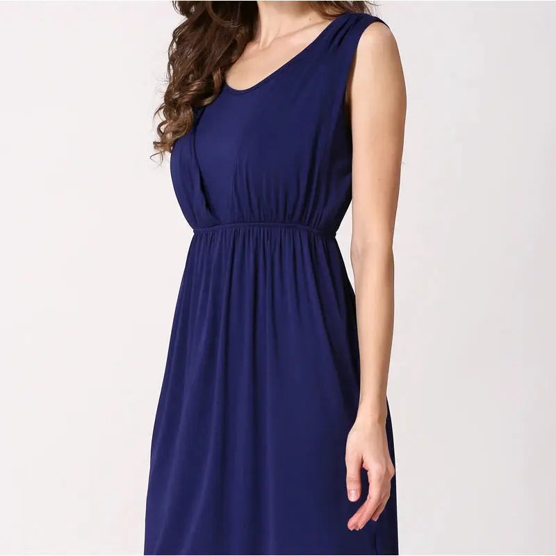 Summer Maternity Clothes Breastfeeding Dress Sleeveless Maternity Dresses For Pregnant Women Lactation Vest Nursing Skirt Nova Trendz