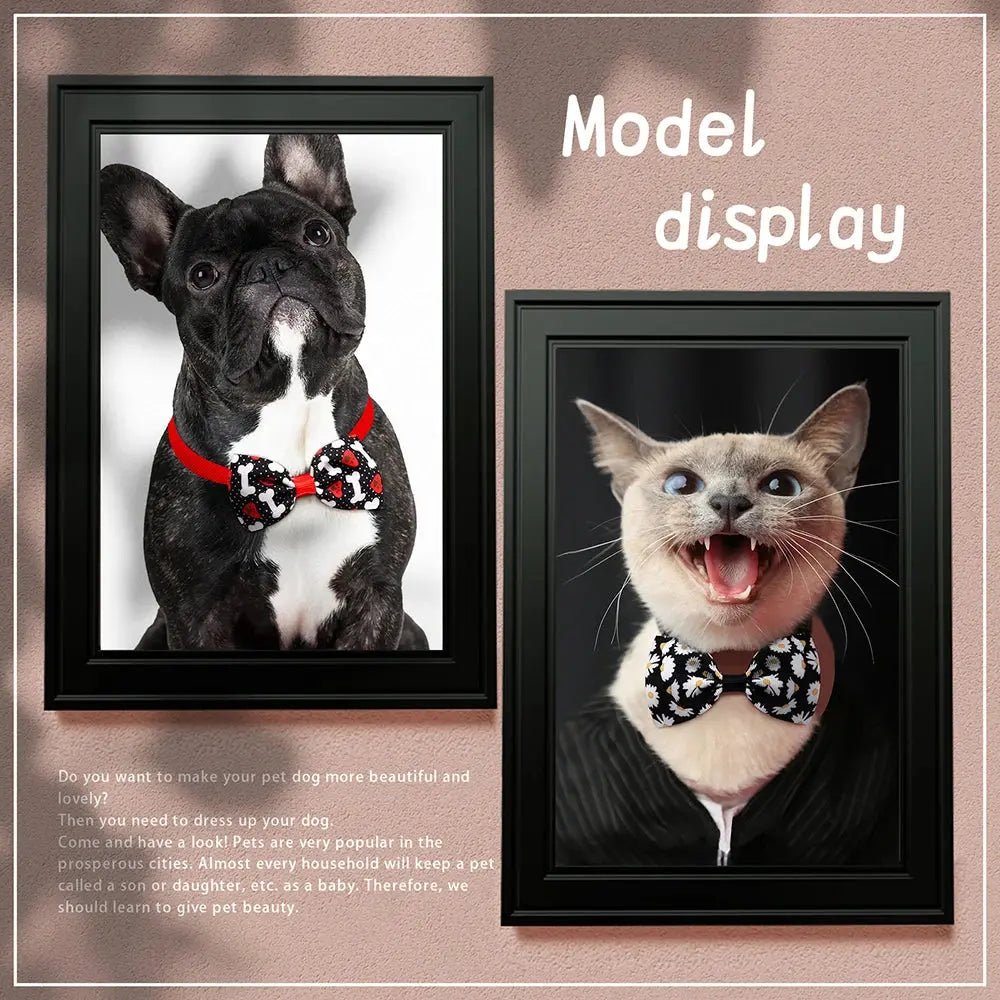 50PCS Dog Bluk Bow tie Fashion Dog Supplies Small Dog Cat Bowties Pet  Accessories For Dogs Accessories Pet Supplies Dogs - Nova Trendz