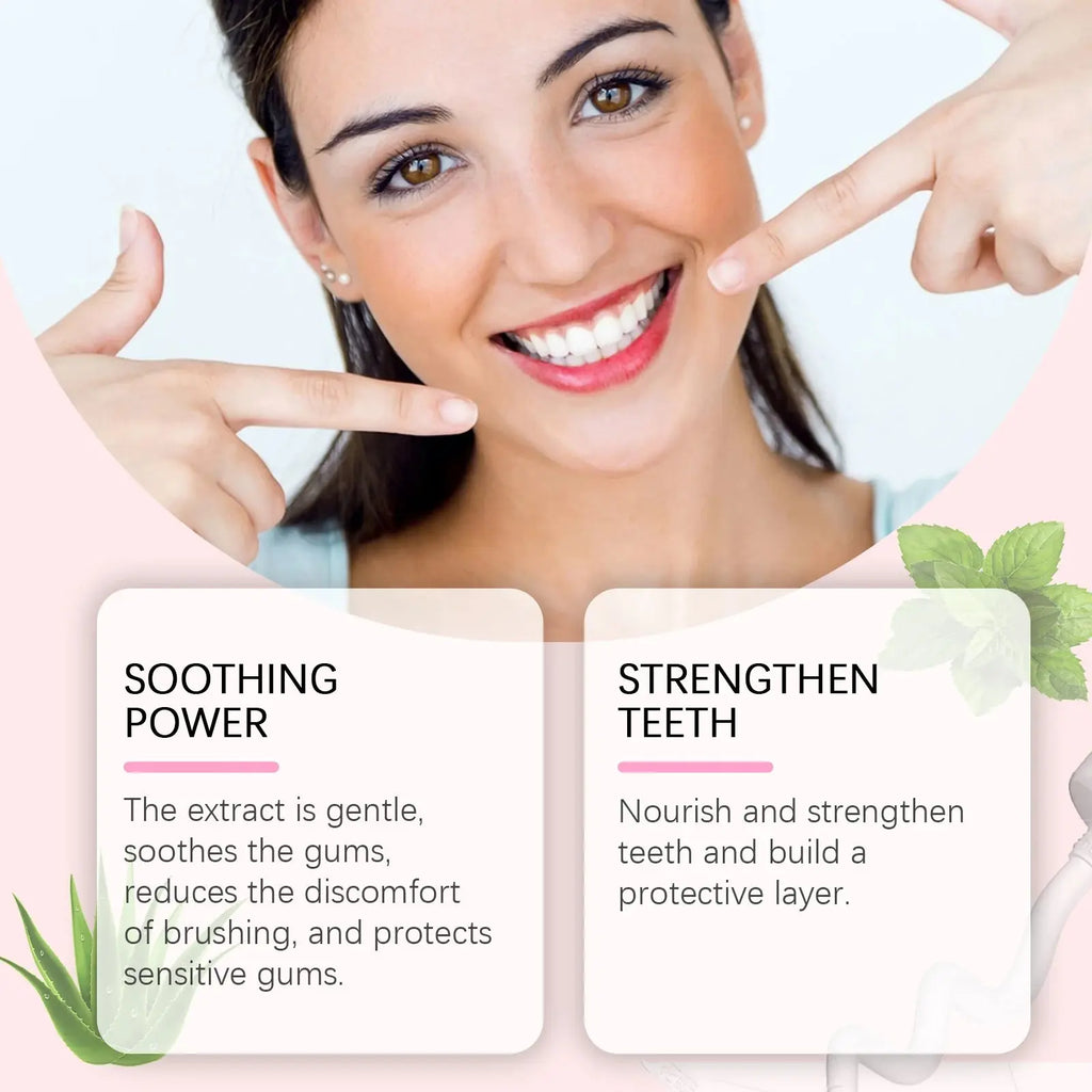 Niacinamide Whitening Toothpaste Dental Stains Removing Prevent Bad Breath Oral Cleaning Refreshing Reduces Plaque Toothpaste - Nova Trendz