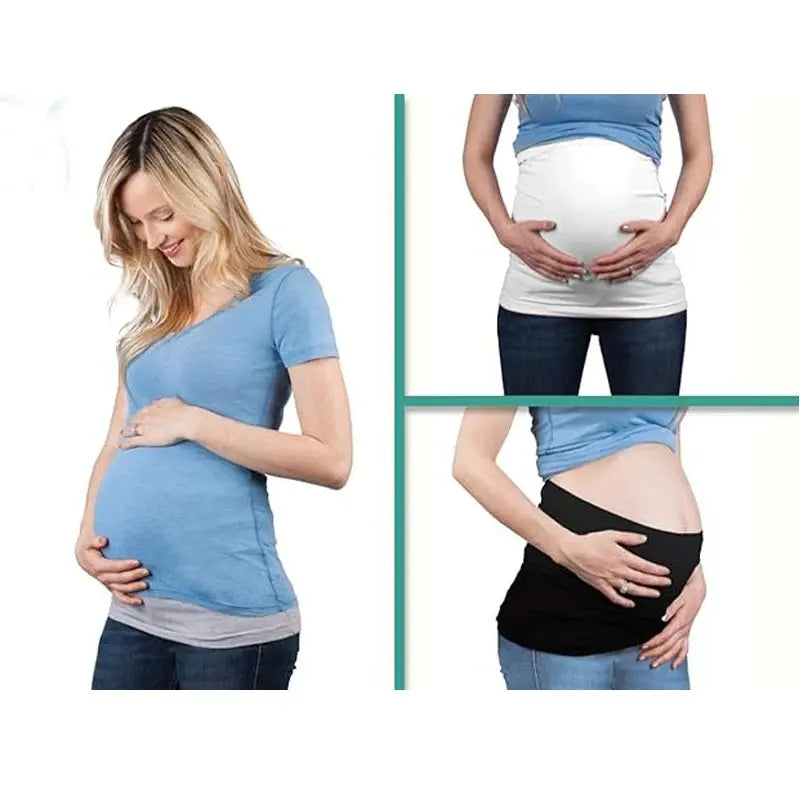 4packs Belly Band for Pregnancy,Maternity Pants and Jeans Extender for All Trimesters and Including Post Pregnancy Prenatal Care Nova Trendz