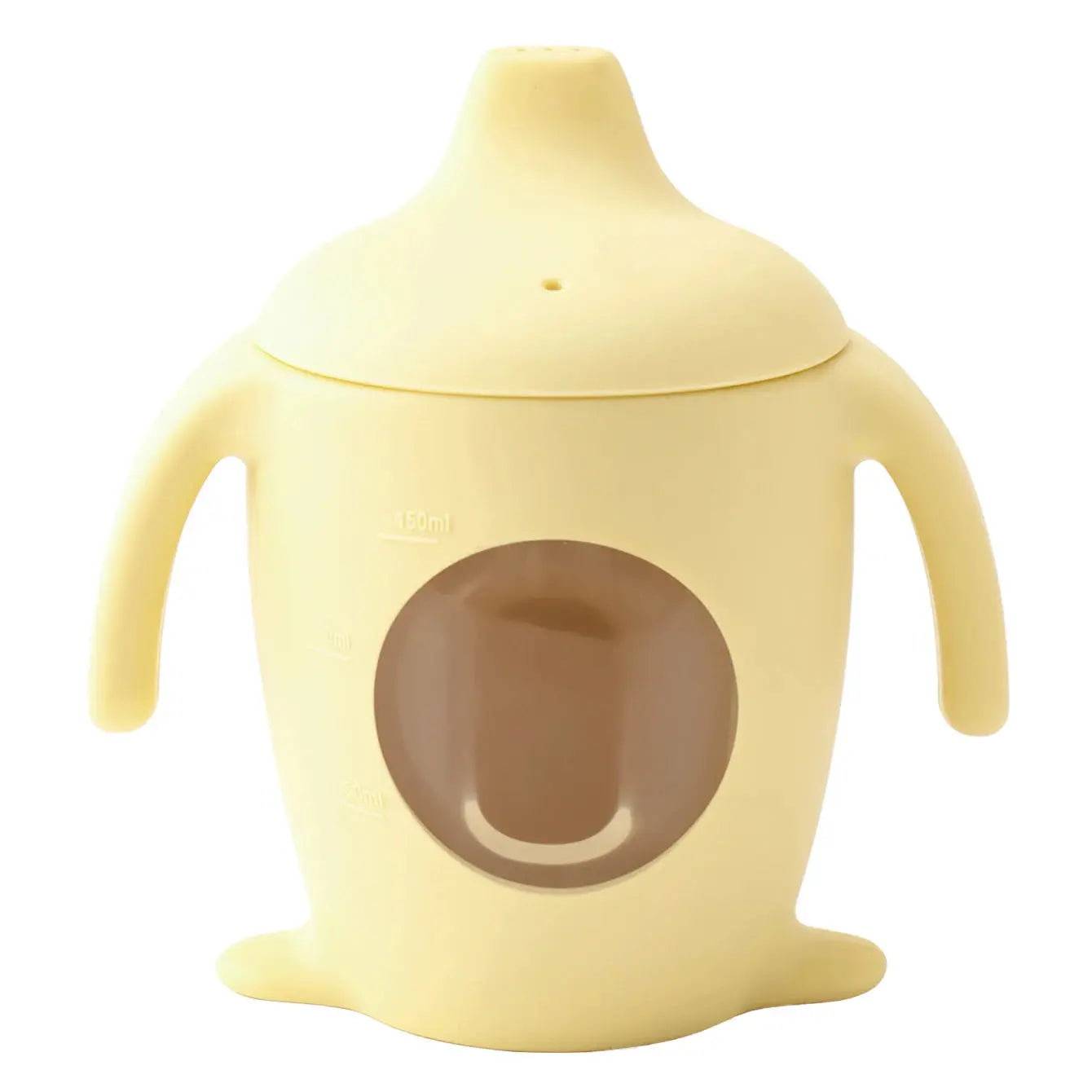 Color Kids 1PCS Silicone Penguin Sippy Cup Transparent Baby Water Bottle BPA Free Leakproof  Portable Infant Cup Baby Gifts Nova Trendz