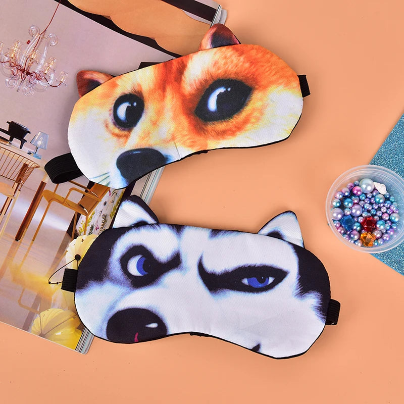 Eye Mask Eye Cover Natural Sleeping Eye Patch Cute Sleep Mask Women Men Eyepatch