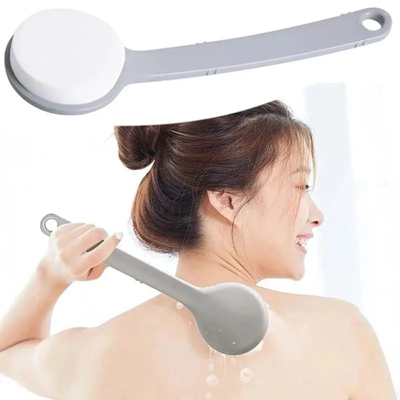 Bath Sponge Back Scrubber Body Exfoliating Back Scrubber Skin Clean Long Handle Bath Brushes Lotion Applicators Bathing Supplies Nova Trendz