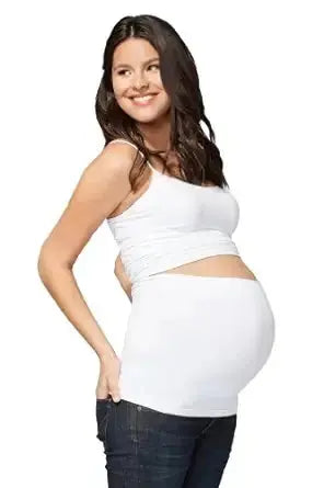 NEW Belly Band with Pants Extenders for Pregnancy and Postpartum, Maternity Shirts Clothing Extender Nova Trendz