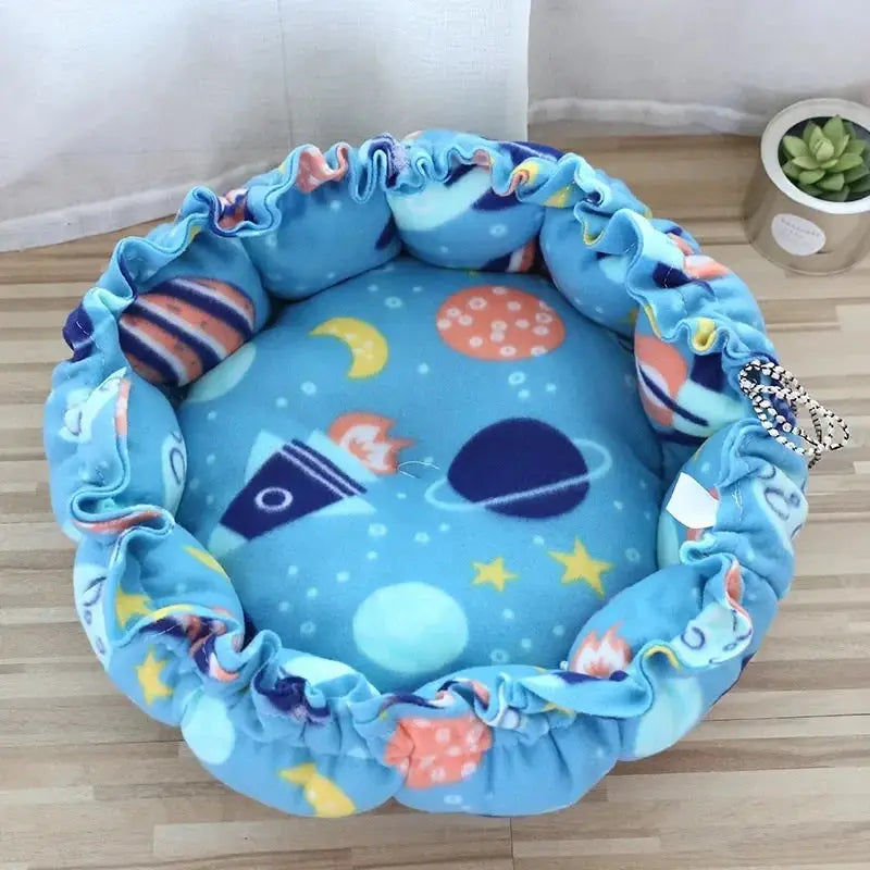 Drawstring Creative Soft Warm Nest Dual-Use Adjustable Pet Bed Nest Bed Pet Cushion For Cats Puppies Pet Supplies - Nova Trendz