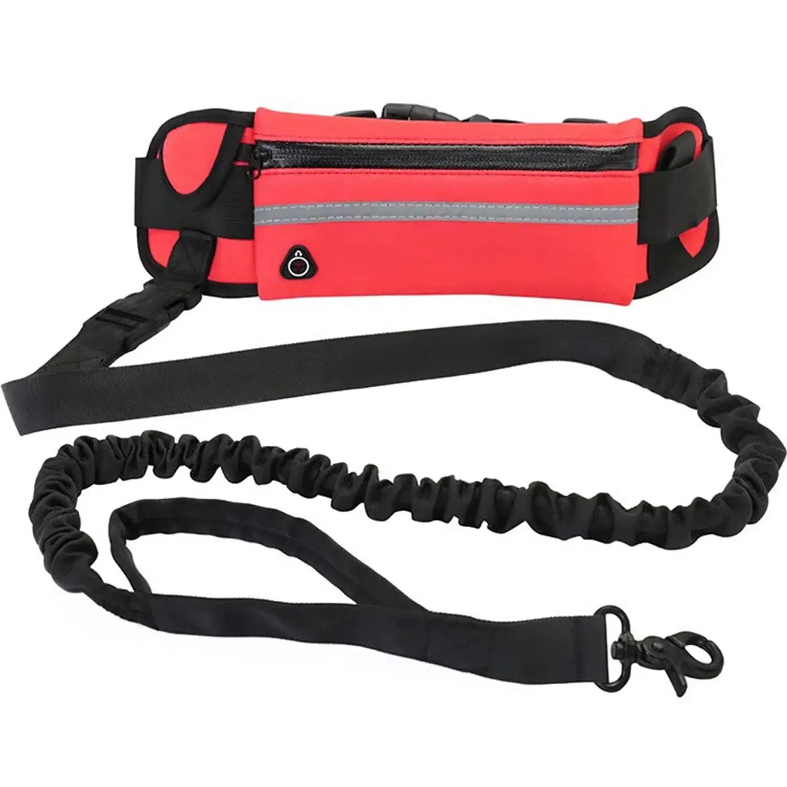 Hands Free Dog Leash Reflective Leash with Waist Bag Retractable Elastic Belt Dog Traction Rope for Running Walking Pet Products - Nova Trendz