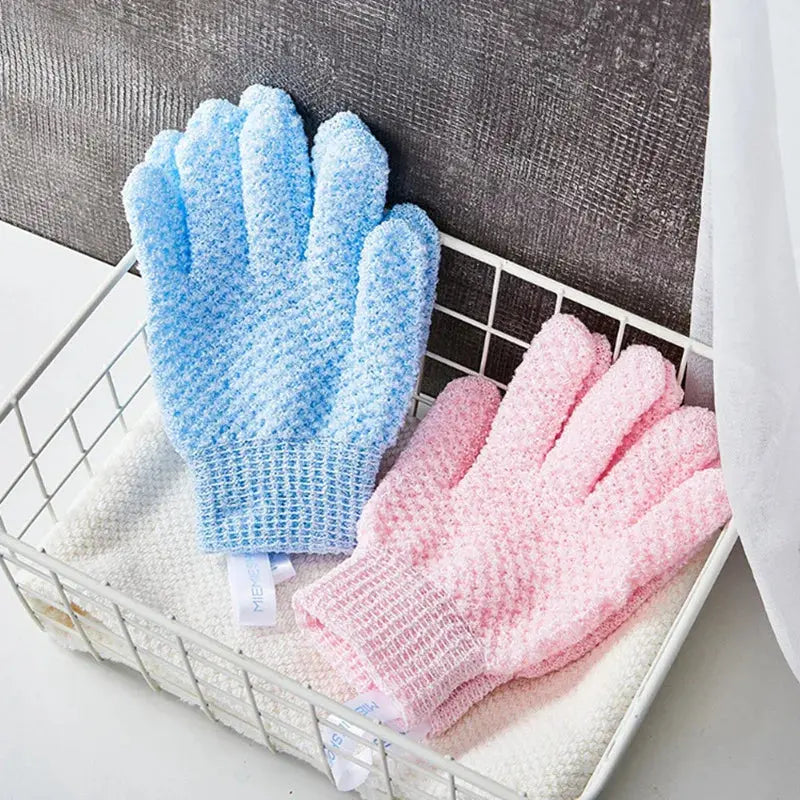 Bath scrub gloves, scrub gloves, body scrub gloves, body wash gloves, exfoliating gloves, facial scrub, facial scrub, bath spong Nova Trendz