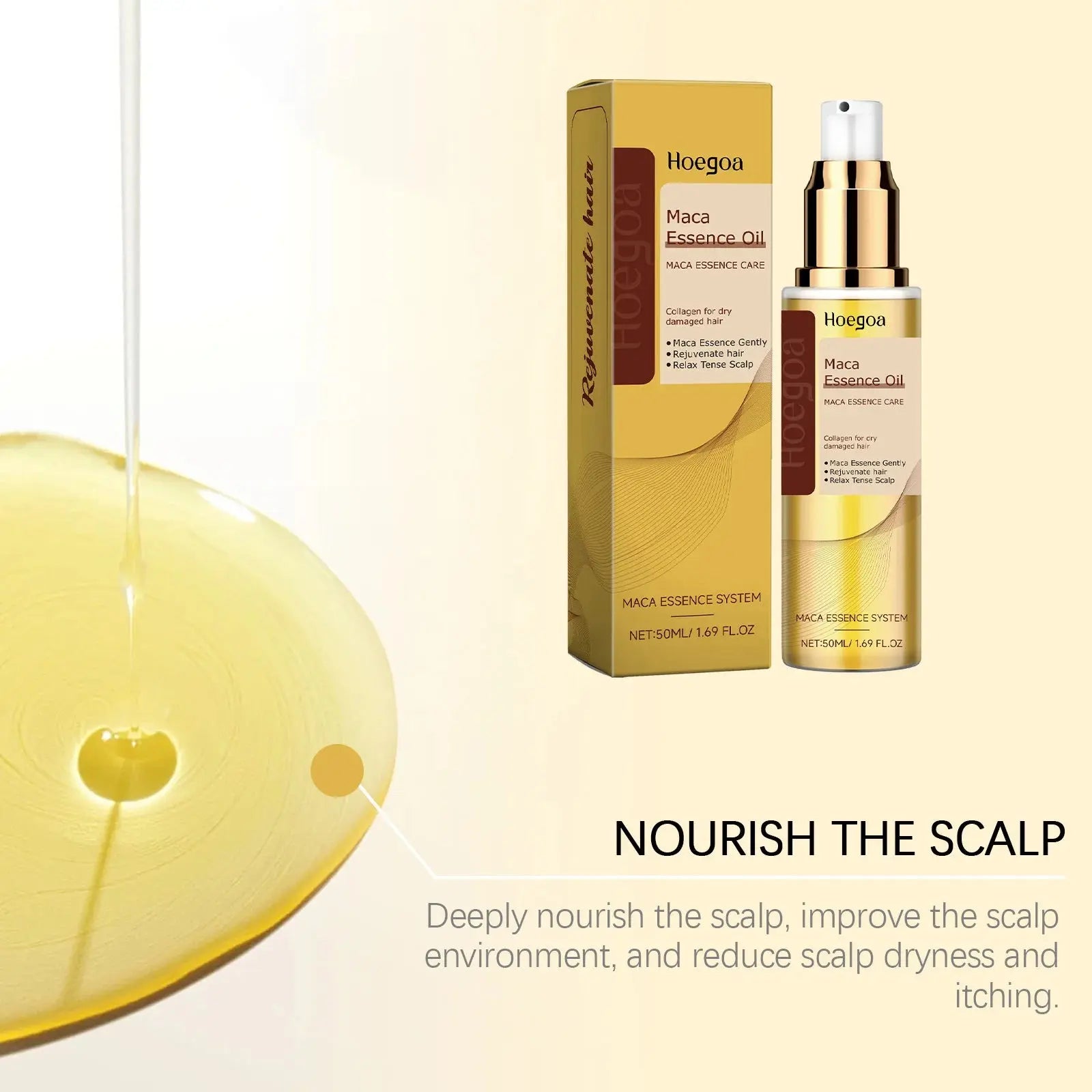 Pure Argan Oil Hair Essential Oil Preventing Hair Loss Nourishing Smoothing Dry Frizzy Multi-functional Argan Hair Care Product