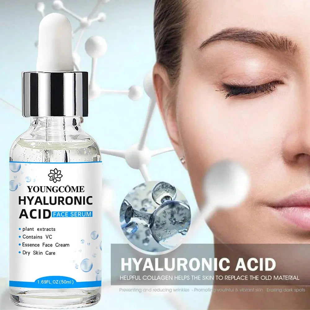 Hyaluronic Acid Facial Essence Deep Moisturizing Facial Skin Essence Korean Skin Care Products - Nova Trendz