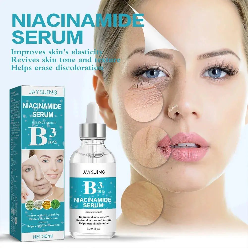 B3 Nicotinamide Serum Facial Anti W-rinkle Lift Firming Fine Lines Lightening Dark Circle Skin Brightening Skincare Products - Nova Trendz