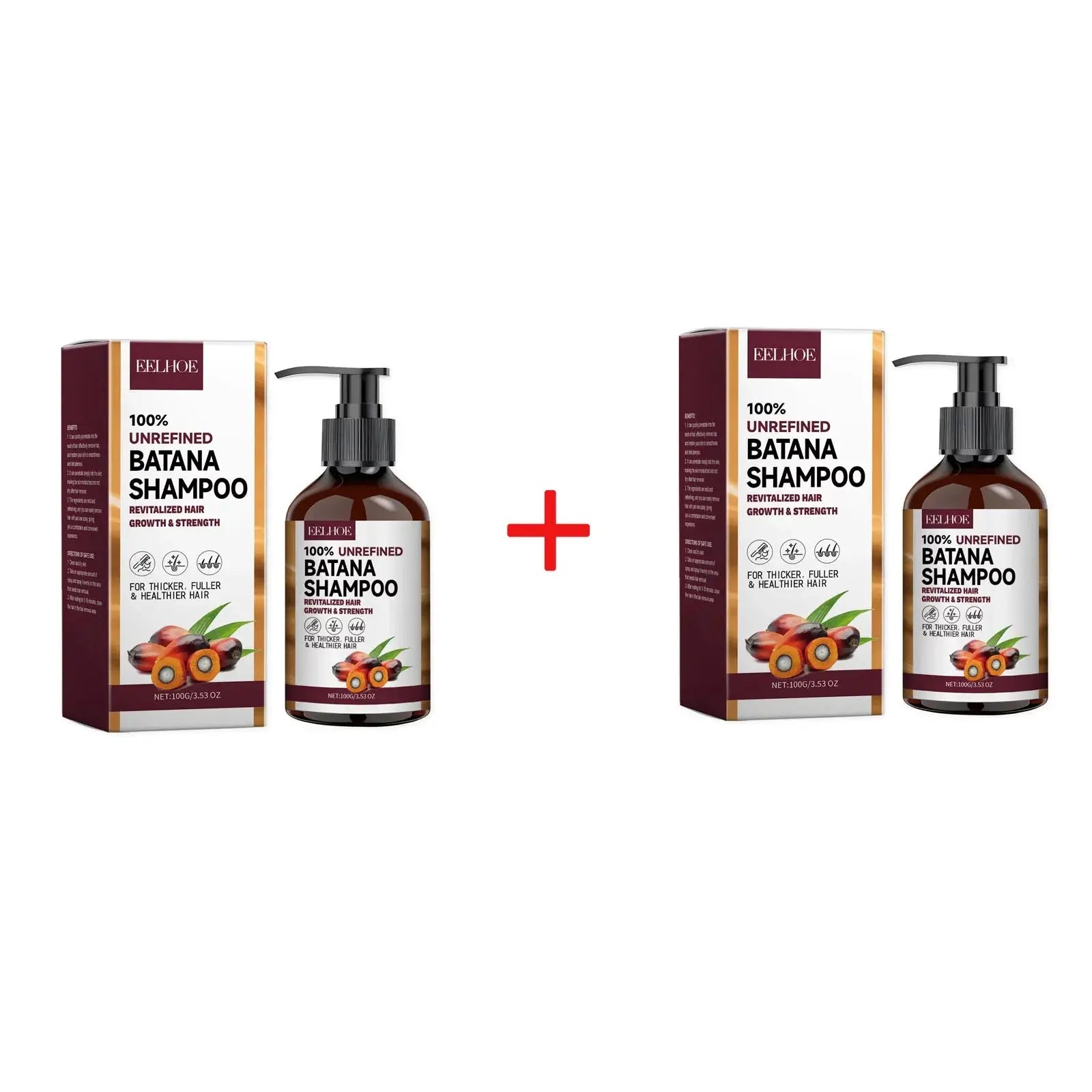 Organic Batana Oils Shampoo Treatment Damaged Split Hair Reduce Hair Loss Deep Cleansing Nourish Hair Care Growth Shampoo 100g