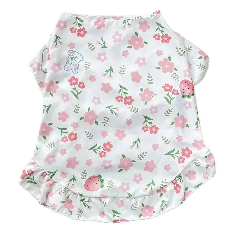 Summer Large Dog Cooling Clothes Cute Pet Dog Princess Dresses Medium Big Dogs Summer Vest Labrador Golden Retrievers Clothes Nova Trendz
