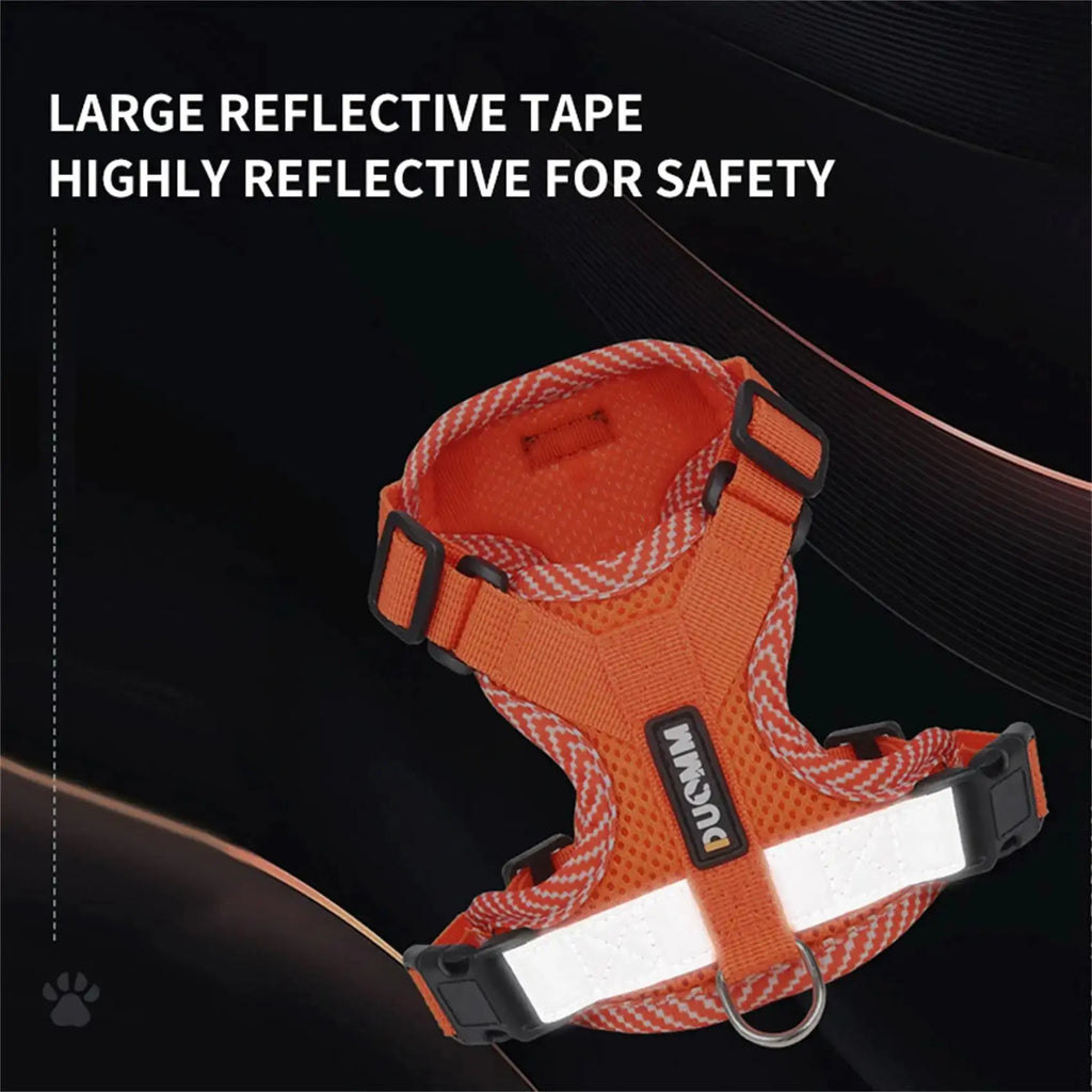 New Dog Leash Vest Type Pet Chest Strap Reflective and Breathable Walking Cat Rope Dog Rope Nova Trendz