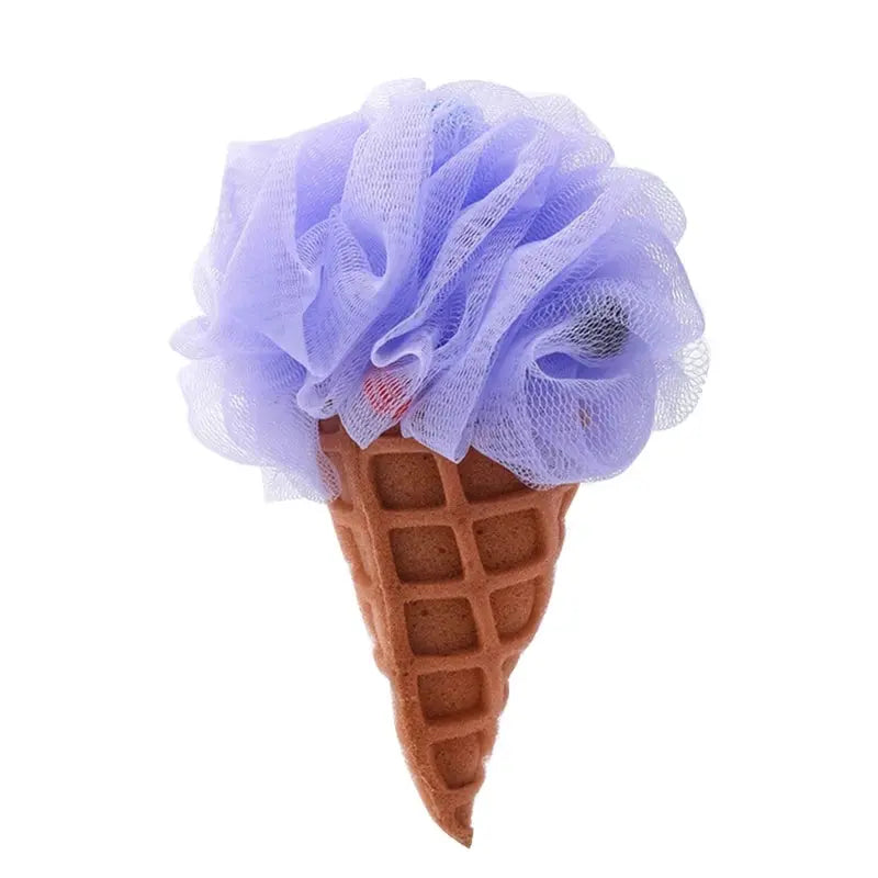 Bath Sponge Ice Cream Exfoliating Loofah Body Scrubber Shower Cleaning Loofahs Bathroom Men Women Bathing Accessories Nova Trendz