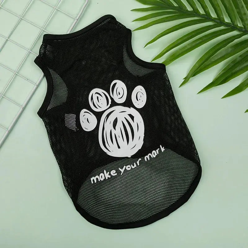 Dog Clothes Mesh Breathable Cool Vests Puppy Summer Clothes For Small Dogs Cat Pet T-Shirt Large Breed Ropa Para Perros Nova Trendz