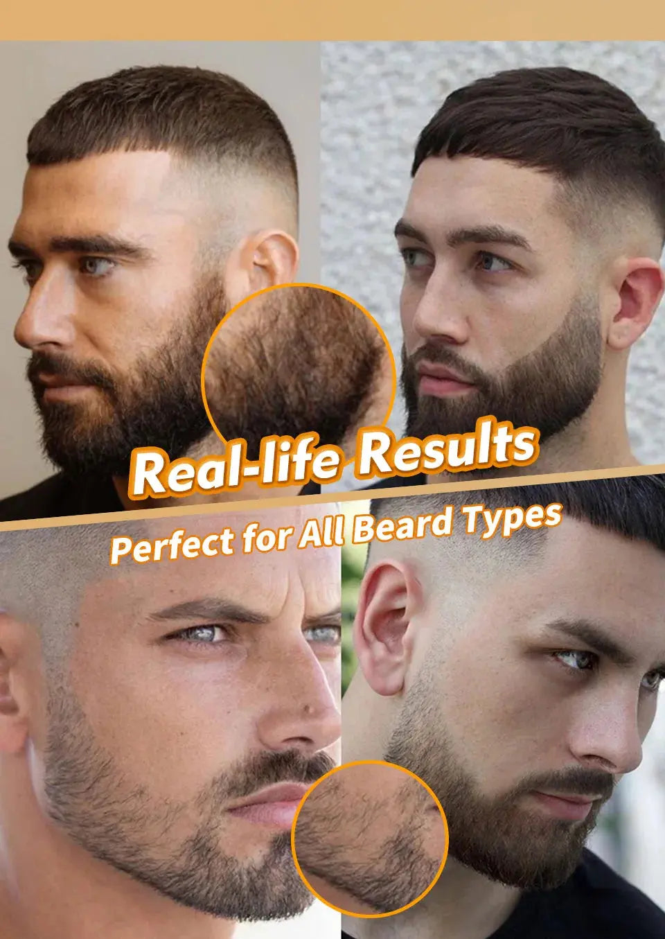 Waterproof Beard Pen Filler Men Moustache Coloring Pen Beard Coloring Filling Enhancer Black Fiber Hair Beard Stuffing Pen Tool Nova Trendz