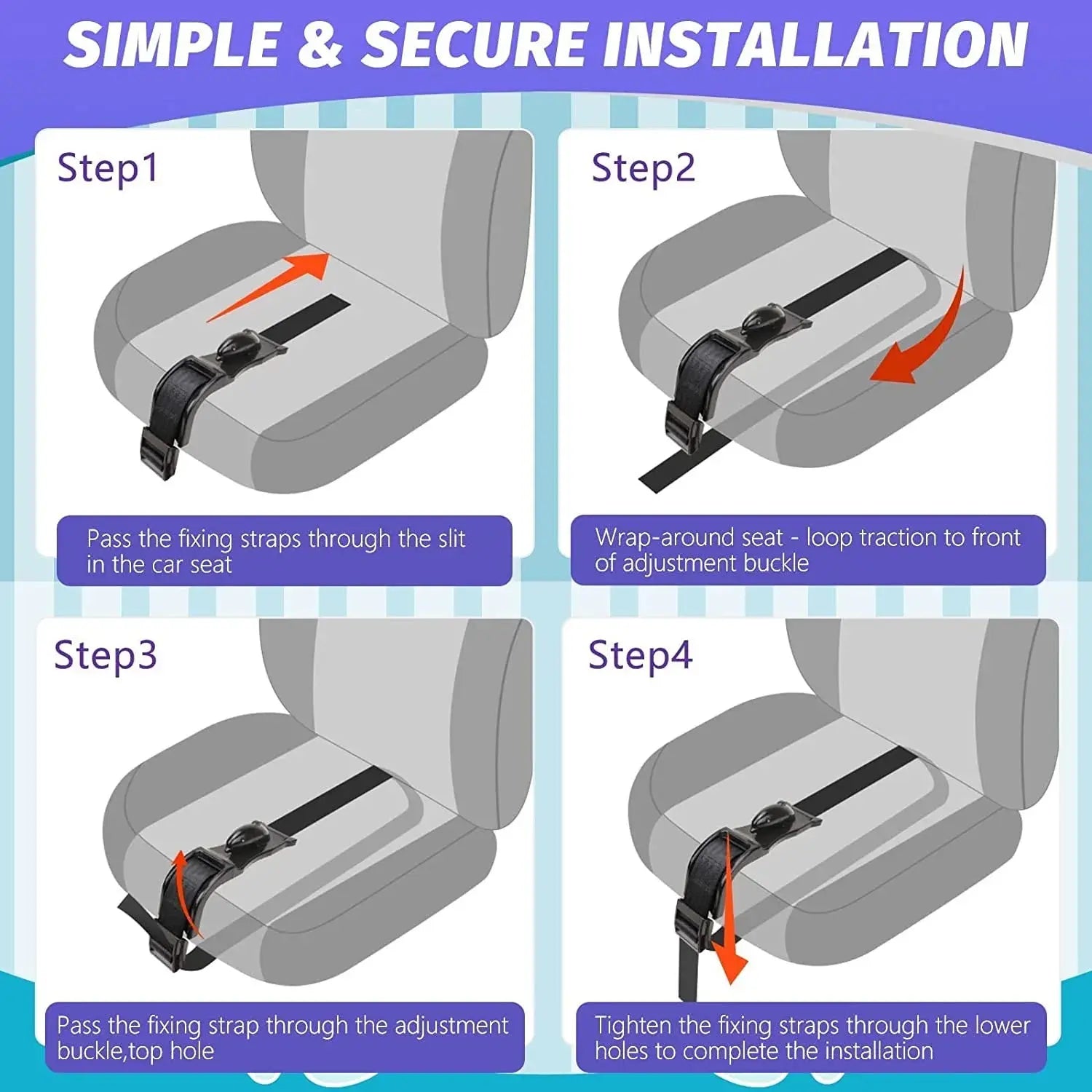 Car Seat Safety Belly Support Belt for Pregnant Woman Maternity Moms Belly Unborn Baby Protector Adjuster Extender Accessories Nova Trendz