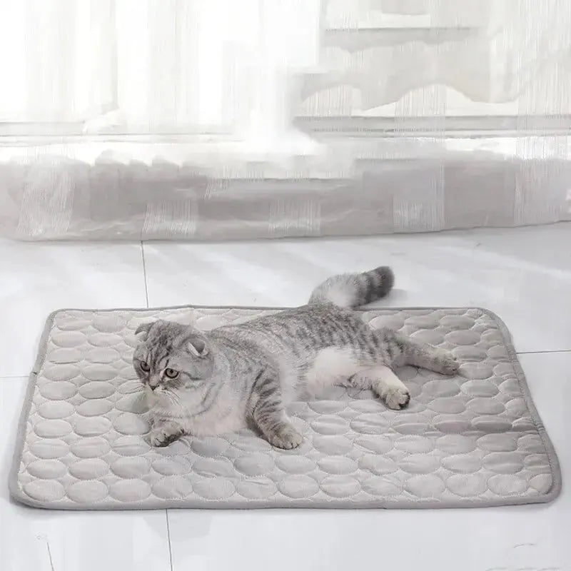 Pet Ice Mats Summer Cat Dog Sofa Nest Bed Cooling Sleeping Pad for Small Dogs Pets Durable Sofa Cooling Pad Blanket Nova Trendz