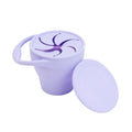 1PCS Baby Silicone Tableware Collapsible Snack Cup Baby Shower Gift Portable Baby Snack Box Feeding Trianing Baby Food Storage Nova Trendz