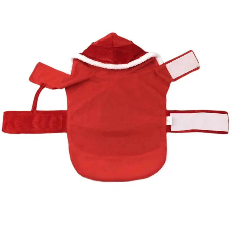 Pet Christmas Clothes Santa Claus Dog Costume Puppy Coat Jacket Suit with Cap Clothing Cosplay For Small Medium Large Dogs Cats Nova Trendz