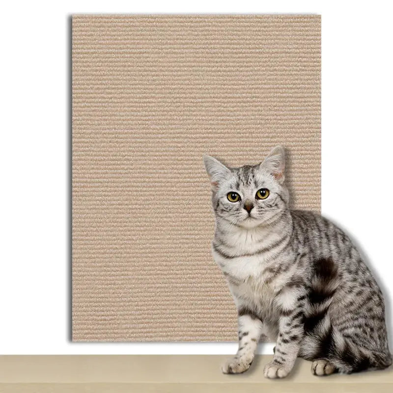 7 Colors Cat Scratcher Sofa Protector Cats Scratcher Pad Board Protection Trimmable Self-adhesive Carpet DIY Cat Scratch Mat - Nova Trendz