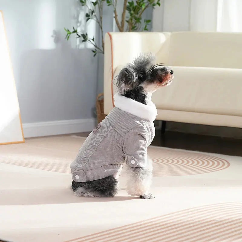Winter Warm Dog Clothes For Small Medium Dogs Cats Fleece Puppy Kitten Jacket Coat Schnauzer Yorkshire Chihuahua Pet Costume - Nova Trendz