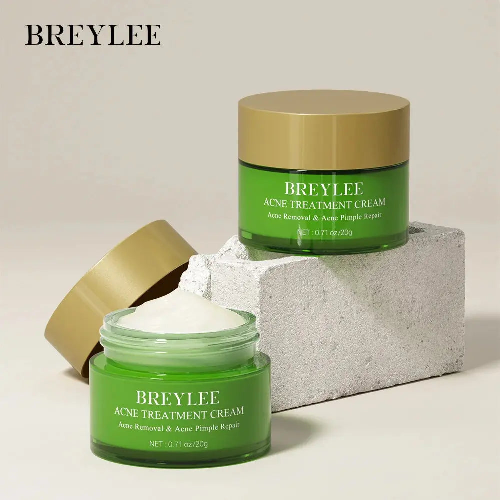 BREYLEE Acne Treatment Set 4pcs Facial Cleanser Toner Serum Cream Skin care Nova Trendz